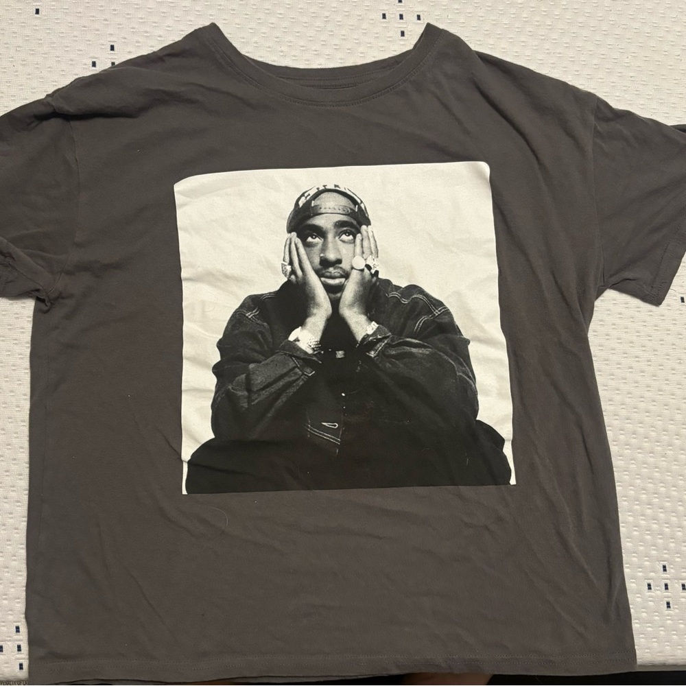 XL Grey Tupac Tshirt